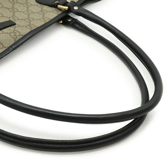 GUCCI Black Leather Shoulder Bag - Picture 6 of 10